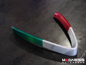 Alfa Romeo Stelvio Front V Shield Grill Frame - Carbon Fiber - Italian Theme - Feroce Carbon Alfa Romeo Stelvio Front V Shield Grill Frame - Carbon Fiber - Italian Theme - Feroce Carbon